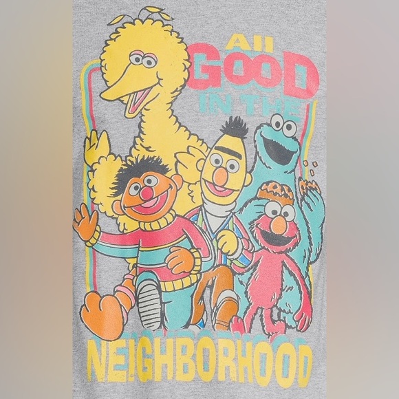 Sesame Street Slim Fit T-Shirt - Picture 2 of 2
